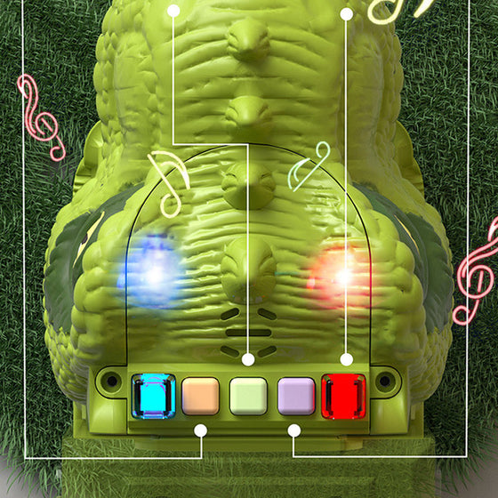 Ny Transformerande Dinosaur/Ingenjörstruck Spår Leksakssats