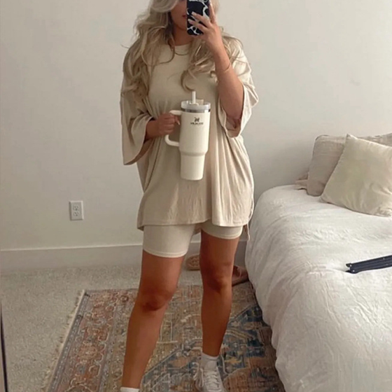 2-delad Outfit Lounge Set