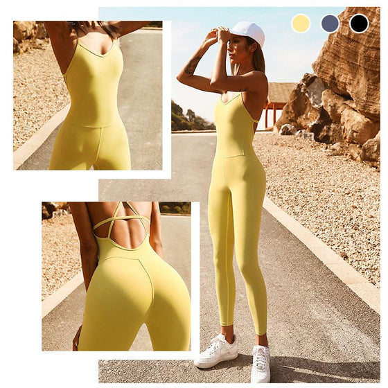 Aerial Yoga Sele Typ Jumpsuit