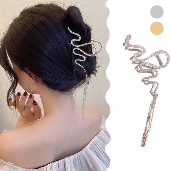 Hårklämmor i strass