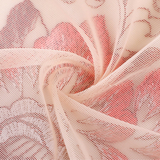 Högmidjade spetsbroderade trosor