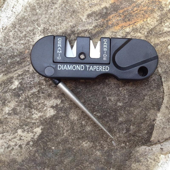 4 i 1 tungsten stål knivslipare