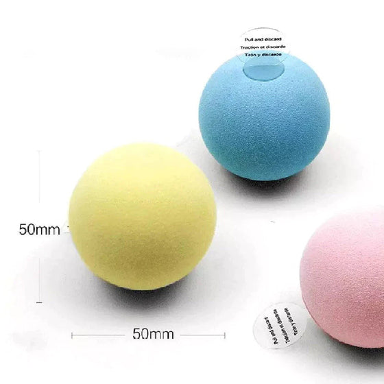 Kattleksaksboll med ljudfunktion