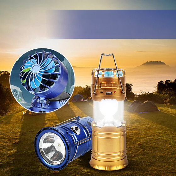 6 i 1 Multifunktionell campinglykta