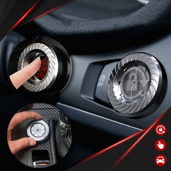 Tändningsknapp för bilmotor