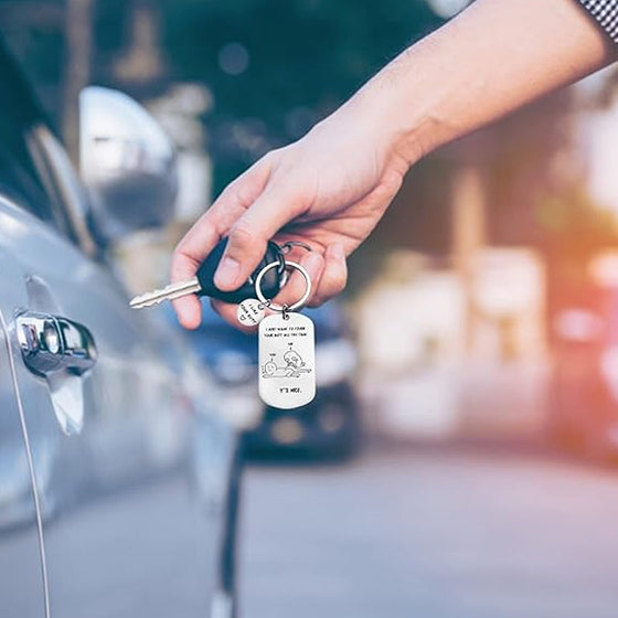 Jag gillar din rumpa Rolig Nyckelring