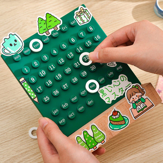 Manuell DIY-loopkalender