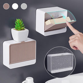 Tvålhållare med lock