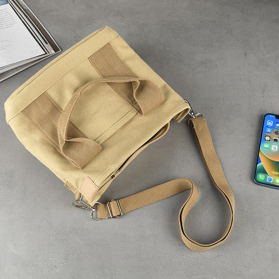 Handväska med flera fickor