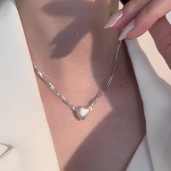 Attraktionskraft Magnet Kärlekshänge Halsband