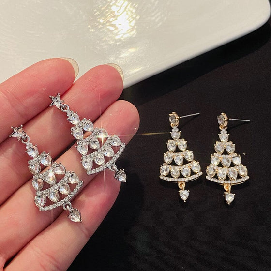 Glittrande julgranörhängen