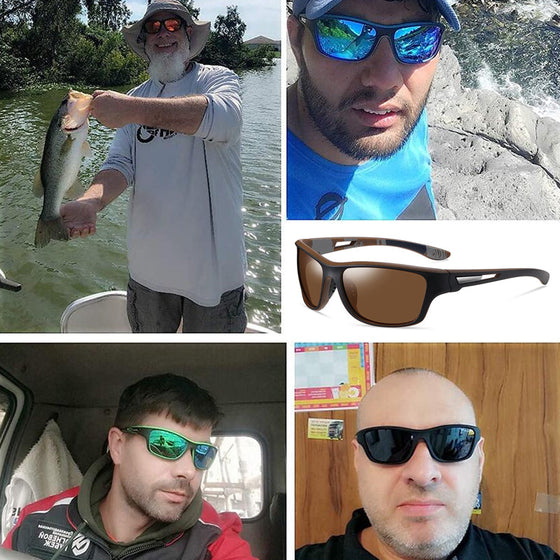 Utomhussportsolglasögon för män