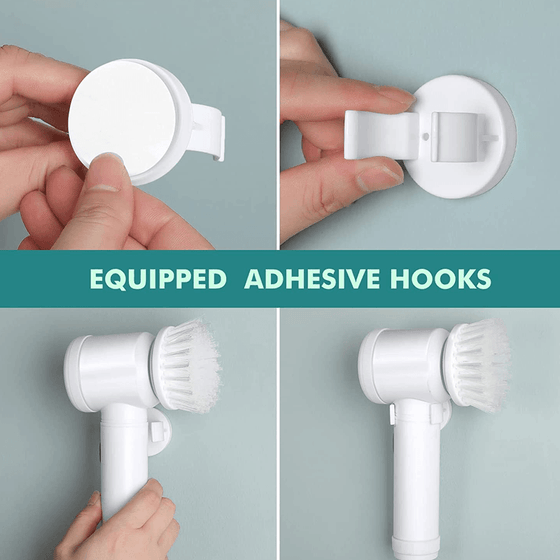 Saker uppladdningsbar elektrisk rengöringsborste