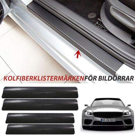 Klistermärken Till Bildörrtrösklar (4 St)