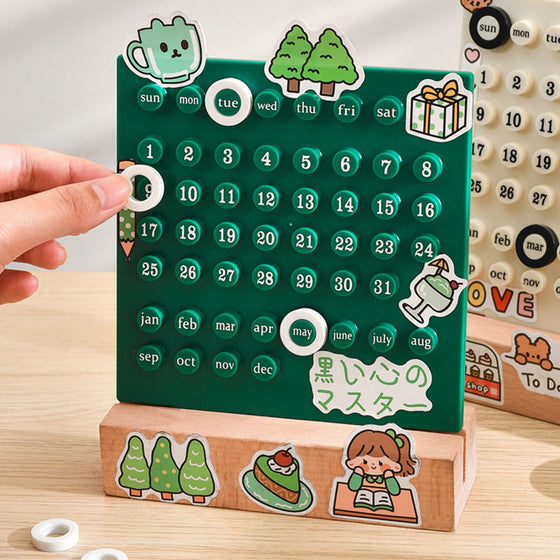 Manuell DIY-loopkalender