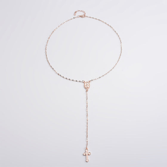 Kors hängsmycke halsband