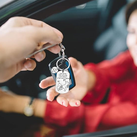 Jag gillar din rumpa Rolig Nyckelring