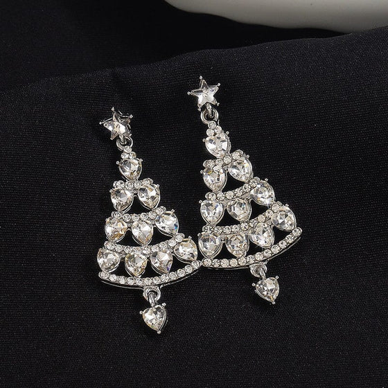 Glittrande julgranörhängen