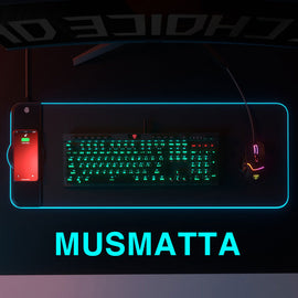 Trådlös Laddning Musmatta