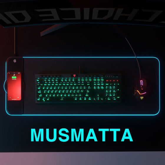 Trådlös Laddning Musmatta