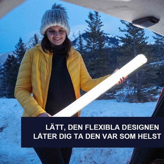 Bärbar uppblåsbar hopfällbar ponny lampa