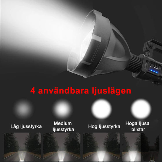 Handhållen ficklampa