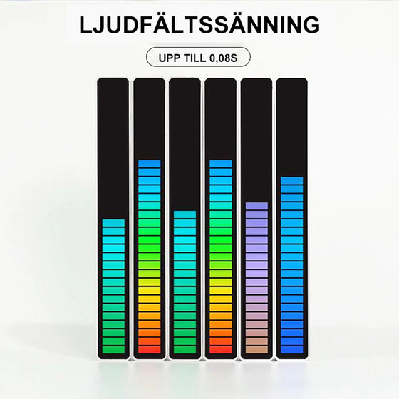 32-bitars LED-ljudkontroll pickup rytmljus