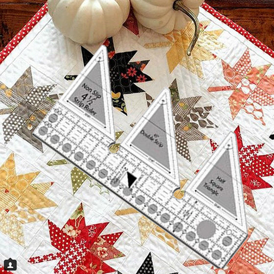 45° graders dubbelremsad linjal