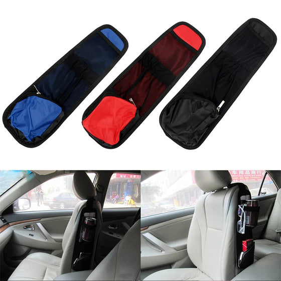 Förvaringsficka i bilsätet på sidan