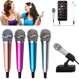 Flera Färger Små Mikrofoner