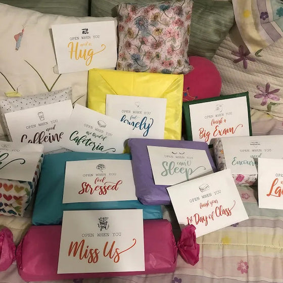 Graduationkortuppsättning (16 kuvert)