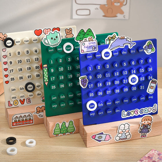 Manuell DIY-loopkalender