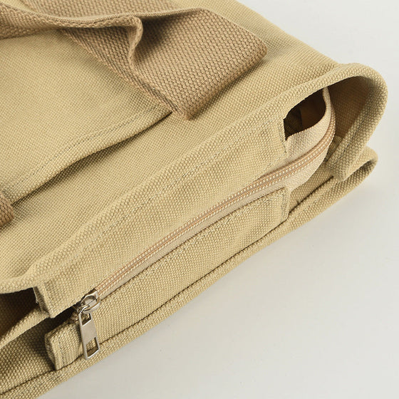 Handväska med flera fickor