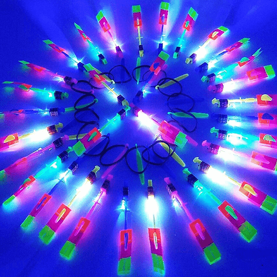 Flygande Raket Slangbella  | LED-ljus