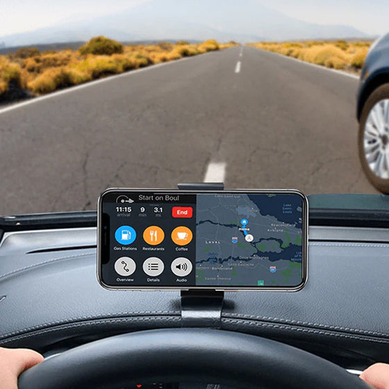 Den universella biltelefonklämman hållaren