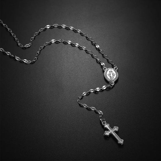 Kors hängsmycke halsband