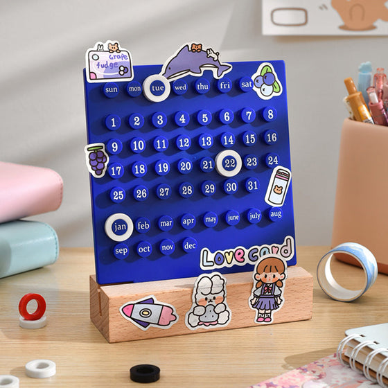 Manuell DIY-loopkalender