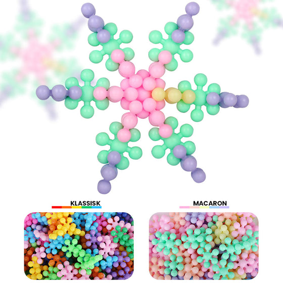 Sammankopplande byggklossar av solid plast