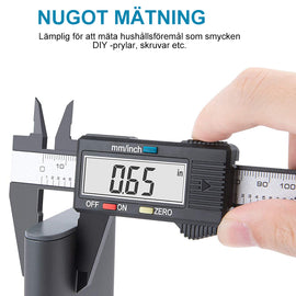 Digital Elektronisk Linjal För Höjdmått