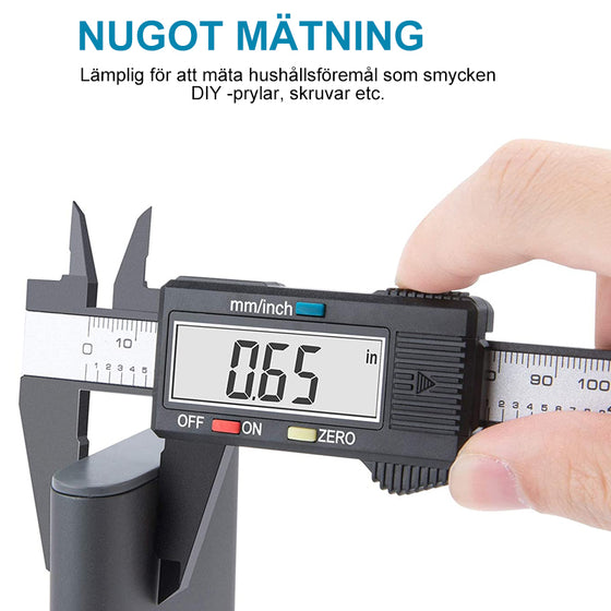 Digital Elektronisk Linjal För Höjdmått