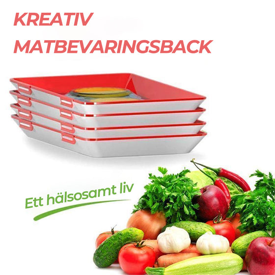 🔥KÖP MER SPARA MER🔥Kreativ matkonserveringsbricka