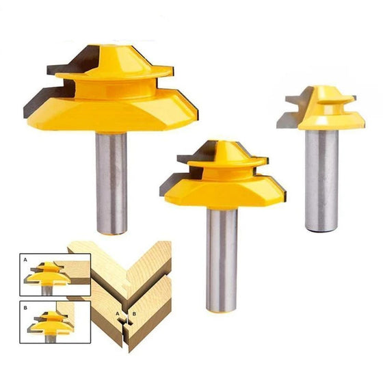 45 graders träbearbetningsverktyg | Frässtål