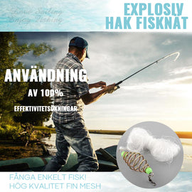 Explosiv krok fisknät