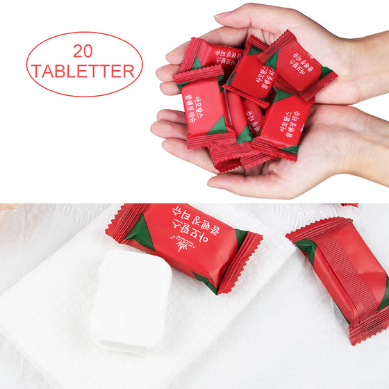 Engångshandduk för Resor ( 20 st)