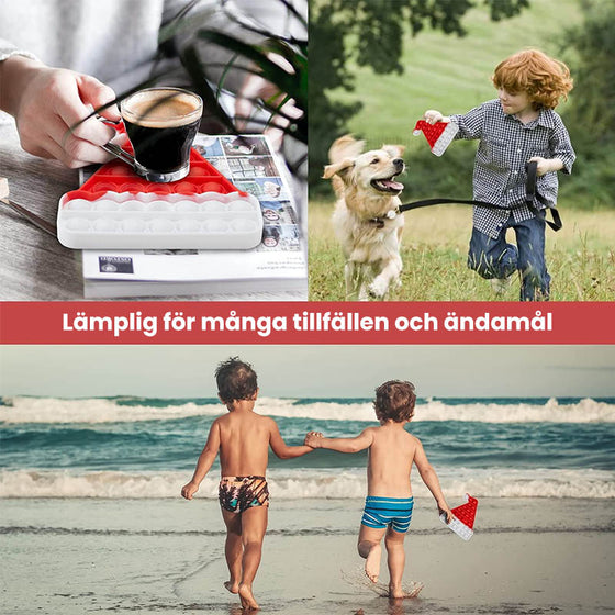 Jul Bubbla Fidget Sensoriska Leksaker