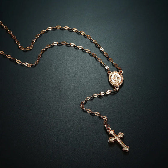 Kors hängsmycke halsband