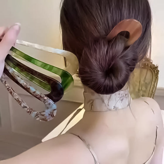 U-formade hårnålar för kvinnor