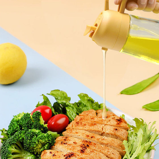 2 i 1 glasoljespray & dispenser