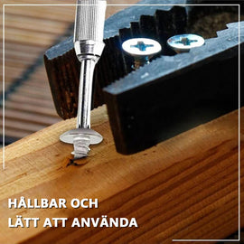 Automatisk Spiralspärrskruvmejselsats