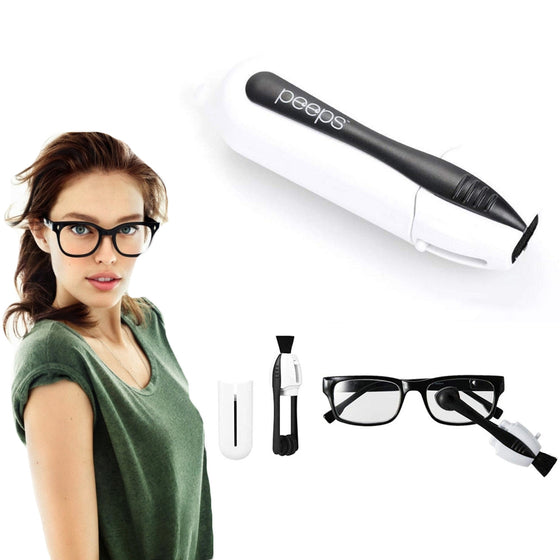 Bekvämt bärbart rengöringsverktyg för glasögon